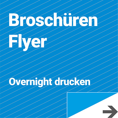 Broschüren und Flyer drucken [schnell und preiswert] auch im Sofortdruck