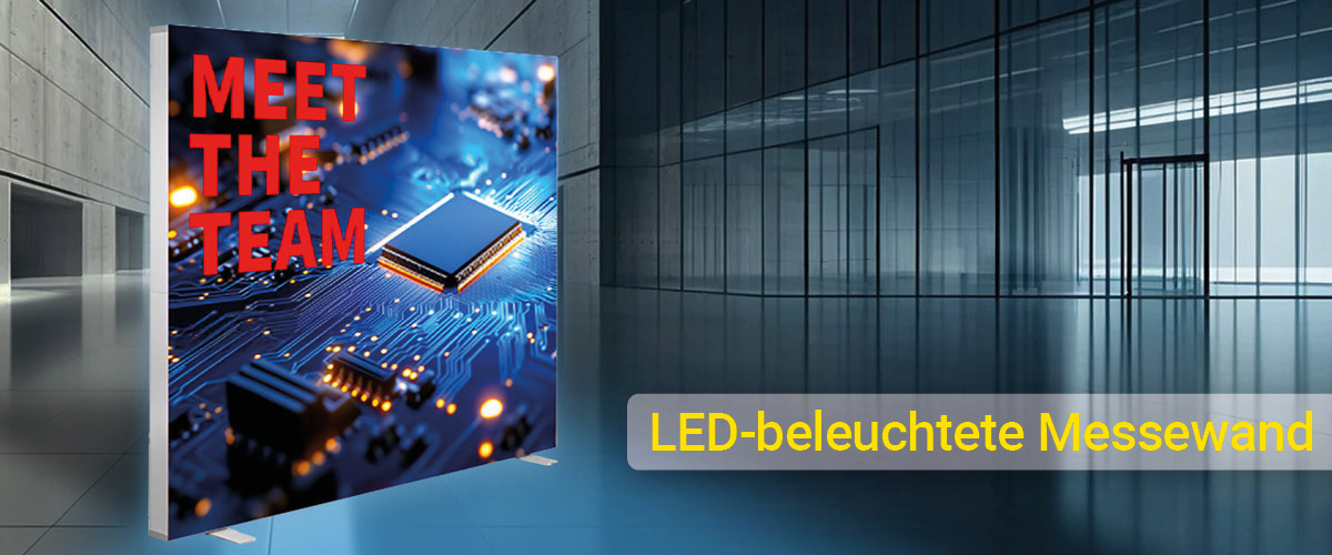 LED Messewand modular kombinierbar - Expressdruck